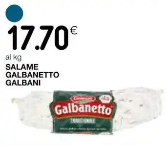 Coop SALAME GALBANETTO GALBANI offerta