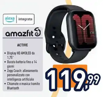 Unieuro amazfit ACTIVE offerta