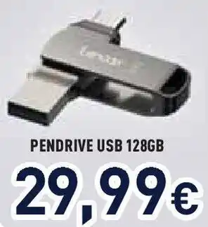 Unieuro Lexar PENDRIVE USB 128GB offerta