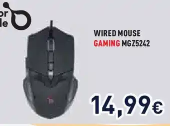Unieuro WIRED MOUSE GAMING MGZ5242 offerta
