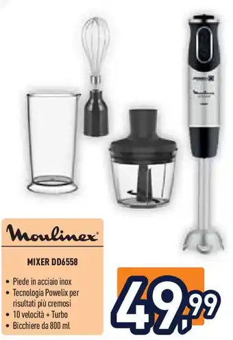 Unieuro Moulinex MIXER DD6558 offerta