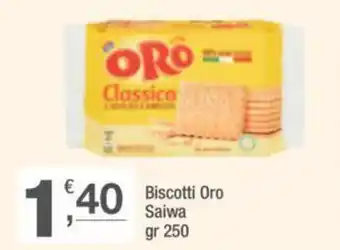 Crai Biscotti Oro Saiwa gr 250 offerta