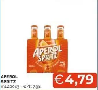 Mercatò APEROL SPRITZ ml.200x3 offerta