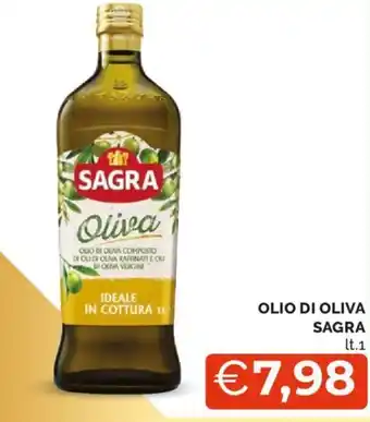 Mercatò OLIO DI OLIVA SAGRA lt.1 offerta