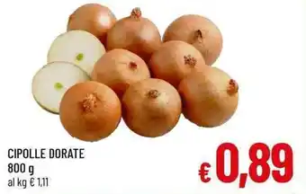 A&O CIPOLLE DORATE 800 g offerta