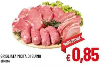 A&O GRIGLIATA MISTA DI SUINO all'etto offerta