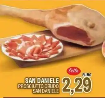 Jolly Market SAN DANIELE PROSCIUTTO CRUDO SAN DANIELE offerta