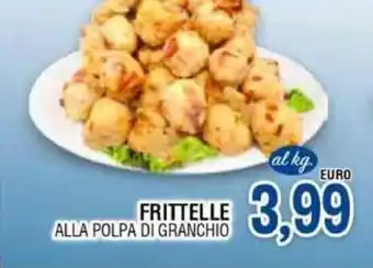 Jolly Market FRITTELLE ALLA POLPA DI GRANCHIO offerta