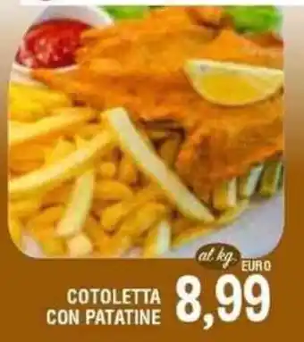 COTOLETTA CON PATATINE
