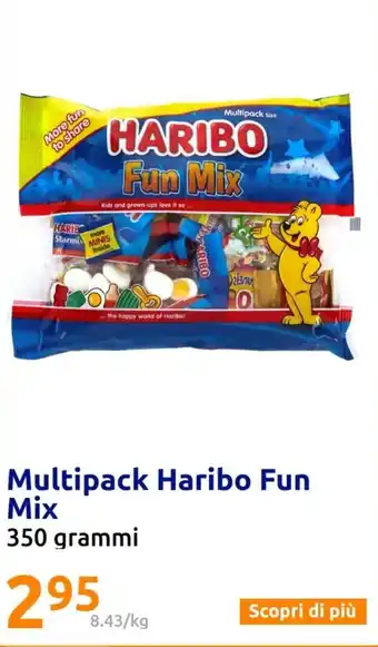 Action Multipack Haribo Fun Mix 350 grammi offerta