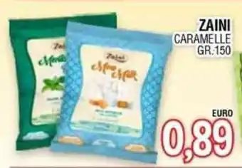 Jolly Market ZAINI CARAMELLE GR.150 offerta