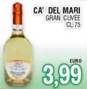 Jolly Market CA' DEL MARI GRAN CUVÉE CL.75 offerta