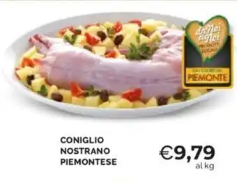 Mercatò CONIGLIO NOSTRANO PIEMONTESE offerta