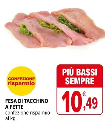 Iperal FESA DI TACCHINO A FETTE offerta