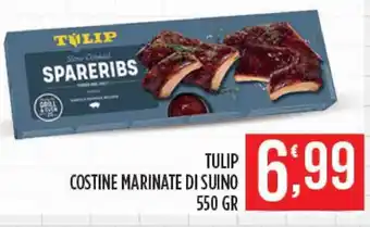 Euroesse TULIP COSTINE MARINATE DI SUINO 550 GR offerta