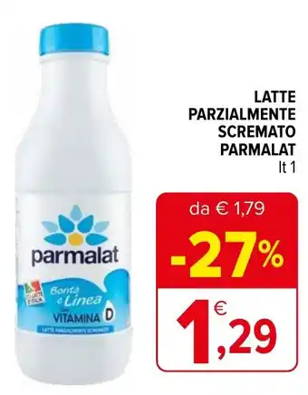 Iperal LATTE PARZIALMENTE SCREMATO PARMALAT It 1 offerta