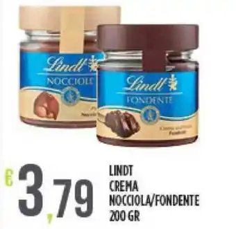 Euroesse LINDT CREMA NOCCIOLA/FONDENTE 200 GR offerta