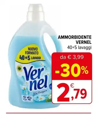 Iperal AMMORBIDENTE VERNEL 40+5 lavaggi offerta