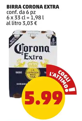 PENNY BIRRA CORONA EXTRA conf. da 6 pz offerta