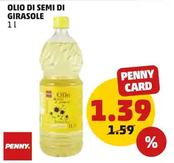 PENNY OLIO DI SEMI DI GIRASOLE 1 l offerta