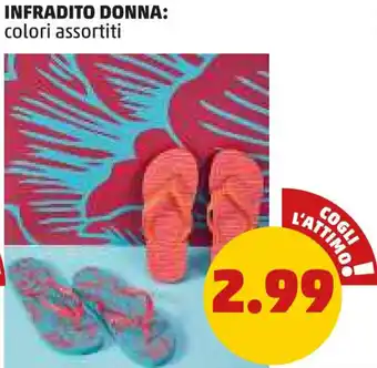 INFRADITO DONNA: colori assortiti
