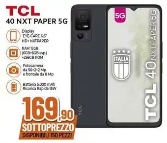 Expert TCL 40 NXT PAPER 5G offerta