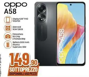 Expert oppo A58 offerta