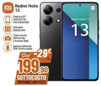 Expert Redmi Note 13 offerta