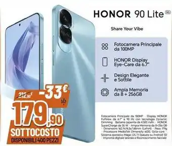 Expert HONOR 90 Lite offerta