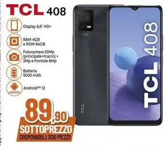 Expert TCL 408 offerta