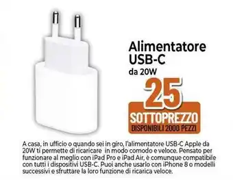 Expert Alimentatore USB-C offerta