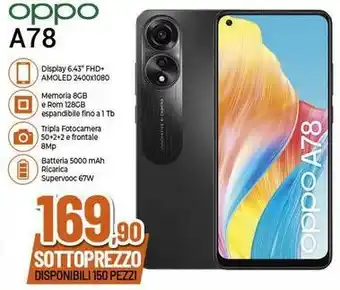 Expert oppo A78 offerta