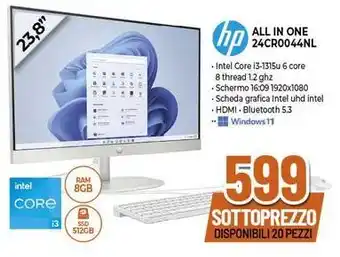 Expert hp ALL IN ONE 24CR0044NL offerta