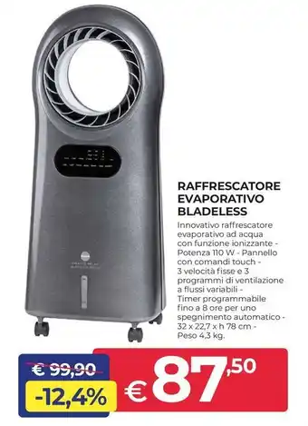 RAFFRESCATORE EVAPORATIVO BLADELESS