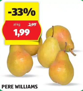 ALDI PERE WILLIAMS offerta