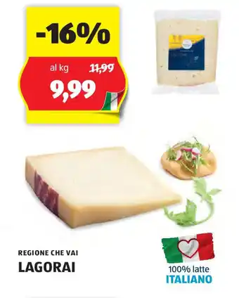 ALDI REGIONE CHE VAI LAGORAI offerta