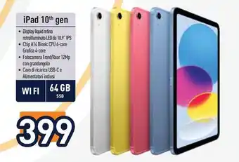 Unieuro iPad 10th gen offerta
