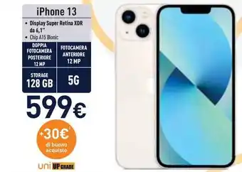 Unieuro iPhone 13 offerta