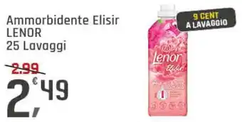 Supermercati Dok Ammorbidente Elisir LENOR 25 Lavaggi offerta