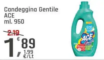 Supermercati Dok Candeggina Gentile ACE ml. 950 offerta