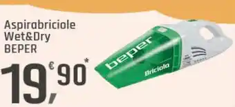 Supermercati Dok Aspirabriciole Wet&Dry BEPER offerta