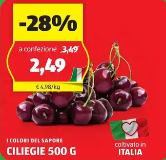 ALDI I COLORI DEL SAPORE CILIEGIE 500 G offerta