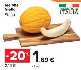 Carrefour Market Melone Giallo Sfuso offerta