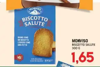 Gran Risparmio MONVISO BISCOTTO SALUTE 300 G offerta