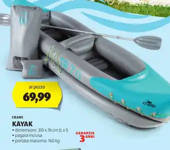 ALDI CRANE KAYAK offerta