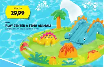 ALDI INTEX PLAY CENTER A TEMA ANIMALI offerta