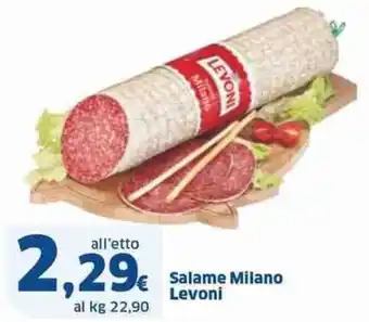 Sigma Salame Milano Levoni offerta