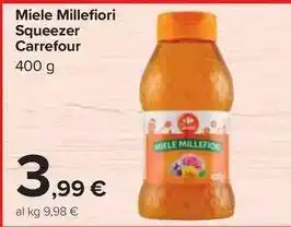 Miele Millefiori Squeezer Carrefour 400 g