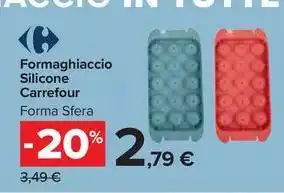Formaghiaccio Silicone Carrefour Forma Sfera