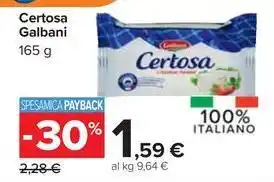 Carrefour Market Certosa Galbani offerta